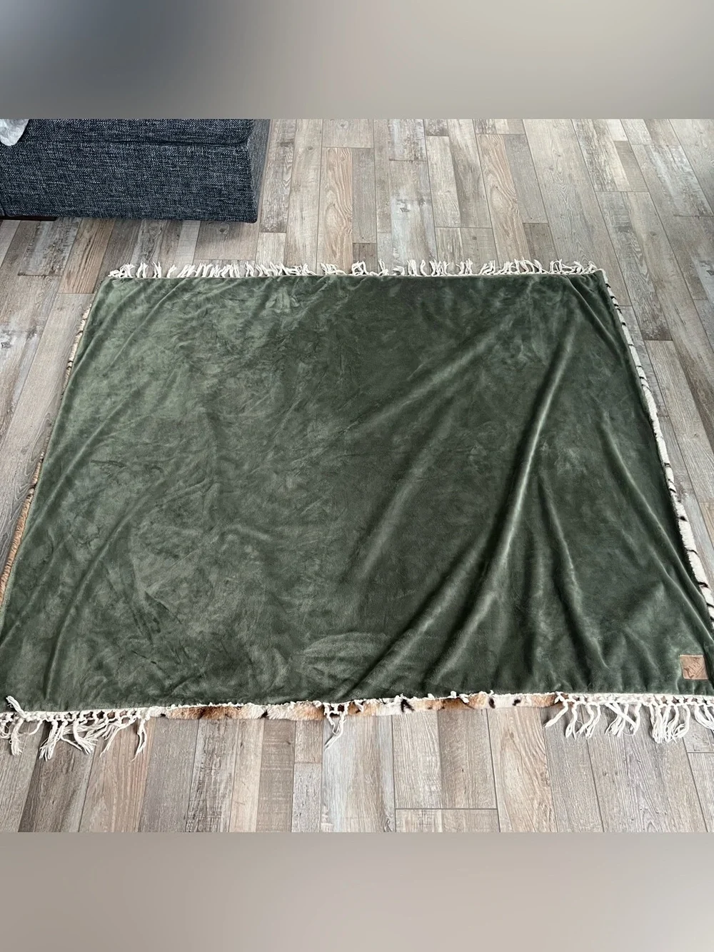 Jac + Jae Designs Animal Print Heirloom Blanket